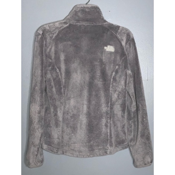 THE NORTH FACE Women's Osito Jacket Gray Zip Up Pockets Sporty SP - Picture 5 of 12